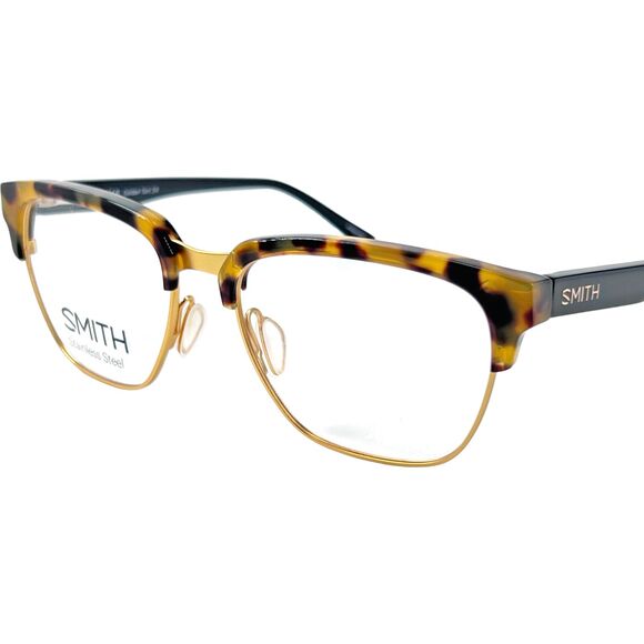 Smith Optics Rewire Mens Eyeglass Frame 2IK Havana Gold - Picture 2 of 5